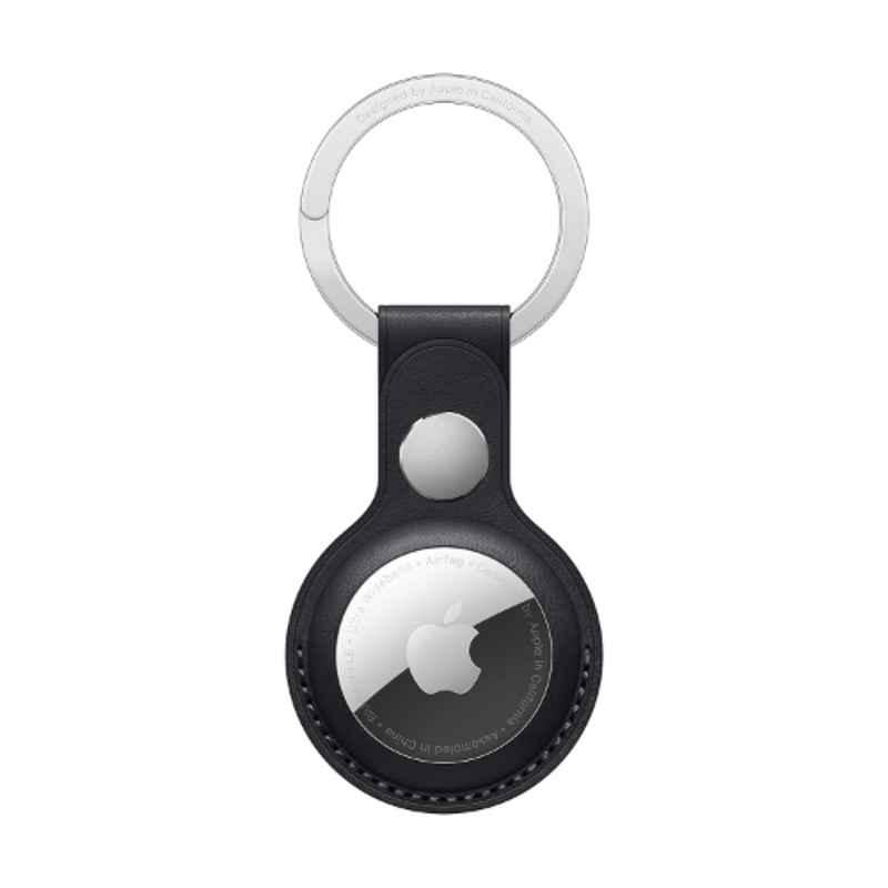Apple AirTag Leather Midnight Key Ring, MMF93ZE/A