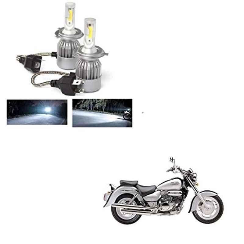 Kozdiko C6 50W 6000K White All in One LED Headlight Light Bulb Conversion Kit for Hyosung Aquila-250