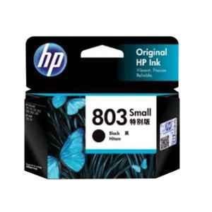 HP 803 Small Black Original Ink Cartridge, F6V23AA