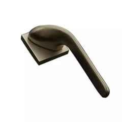 Harrison 10 inch Zinc Matt Brush Finish Door Handle Set, 1020