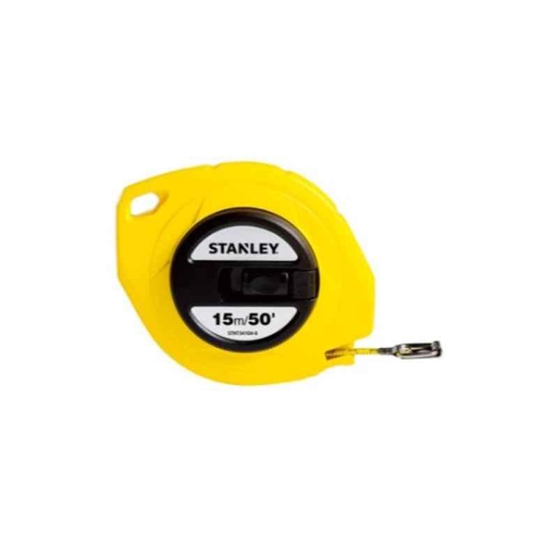 Stanley 30m Steel Yellow & Black Polymer Coated Measuring Tape, STHT34107-8