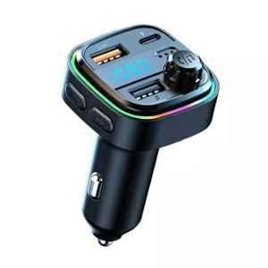 Veedee T60 Car Bluetooth Audio Transmitter With Type-C 3.1A Quick Charge Port