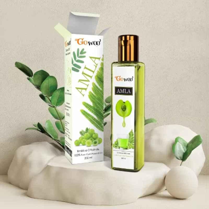 Gowoo 200ml Amla Carrier Oil for Hair, GOWOO-P-191