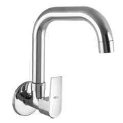 10X Brass Wall Mount Chrome Plated Silver Sink Tap, ST-8946