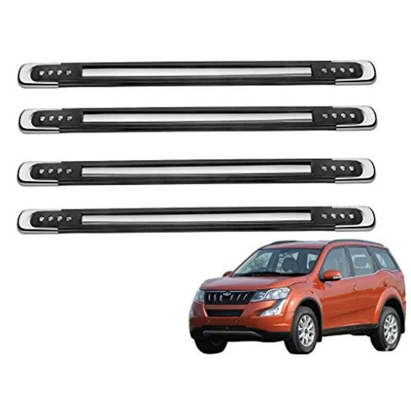 Kozdiko 4 Pcs Designer Black Bumper Protector Set for Mahindra XUV 500, Koz-25793
