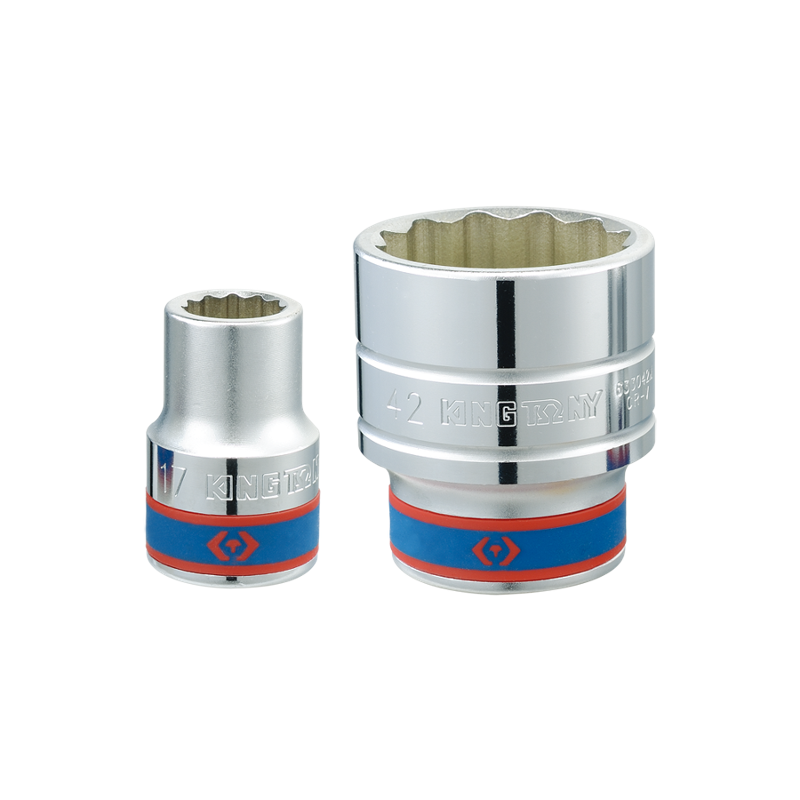 King Tony 3/4 inch 27mm Bi-Hexagon Standard Socket, 633027M