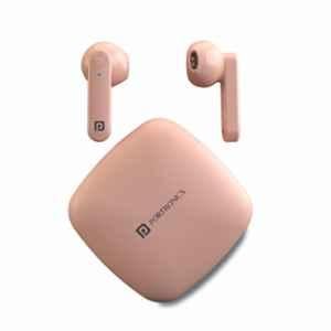 Portronics Harmonics Twins S2 AVRCP Pink Wireless Sports Earbuds, POR 1349