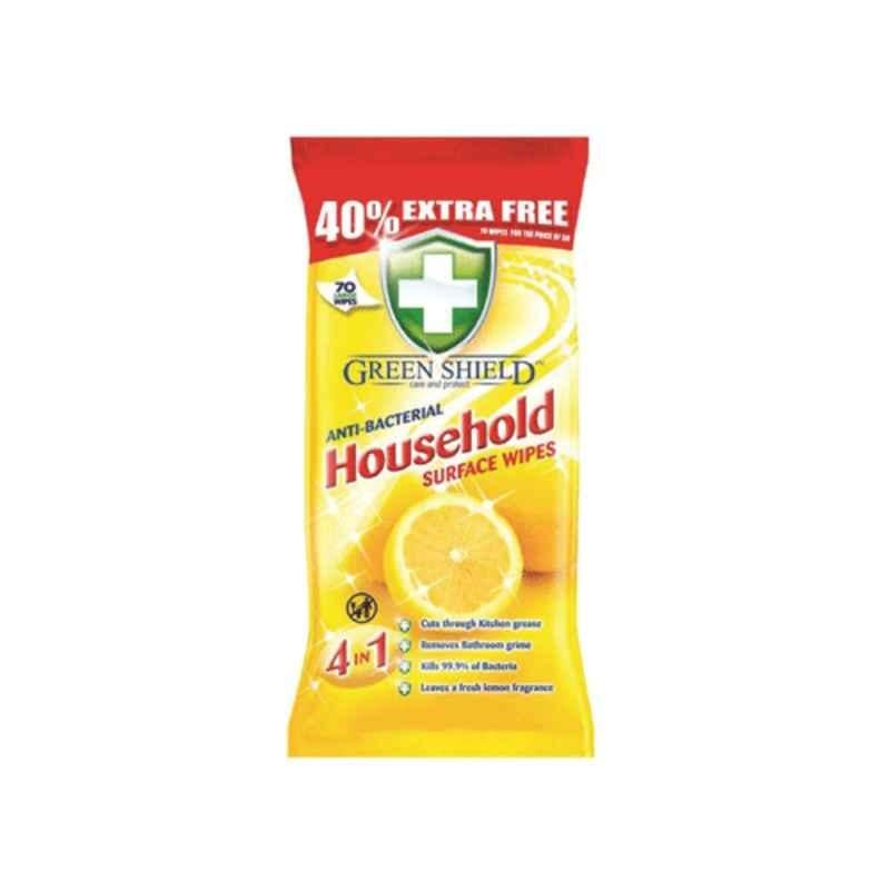 Green Shield 70 Sheets Anti-Bacterial Household Surface Wipes