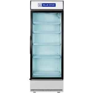 Blue Star 595 Litre White Direct Cool Single Door Visi Cooler with Temperature Settings, SC650F/SC650F-B