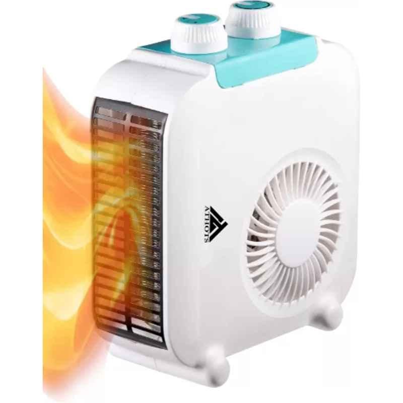 Athots Grant 2000W ABS White Noiseless Fan Room Heater