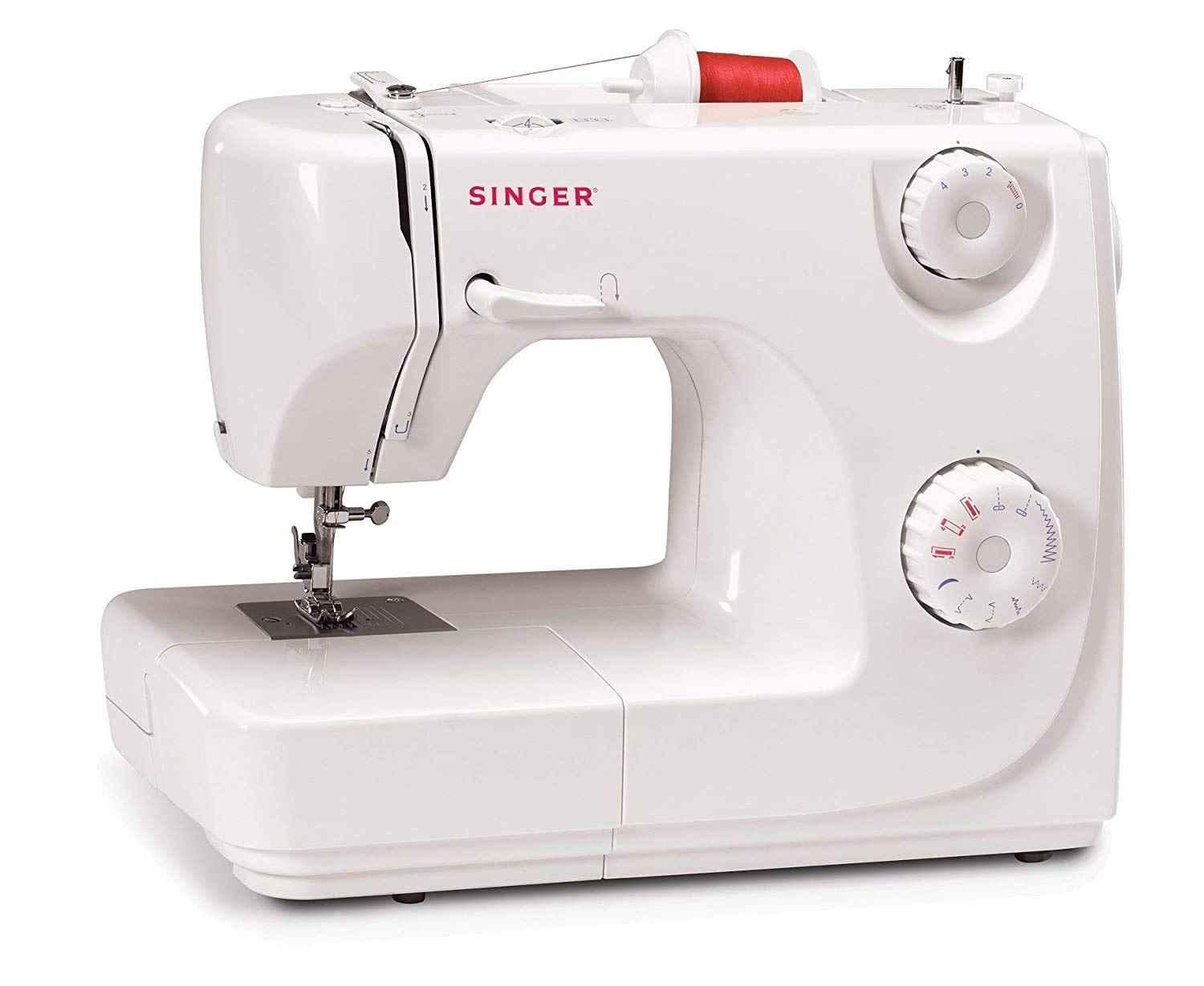 Buy Singer FM8280 White Motorised Automatic Zig-Zag Electric Sewing Machine  with 8 Built-In Stitches & 24 Stitches Functions, 25049 Online At Best  Price On Moglix