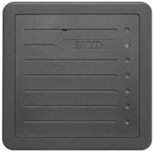 HID ProxPro 100mA Polycarbonate Proximity Card Reader with Serial Out, 5352AGN00