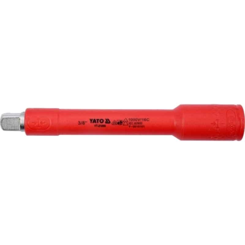Yato 3/8 inch 125mm VDE-1000V Insulated Extension Bar, YT-21055
