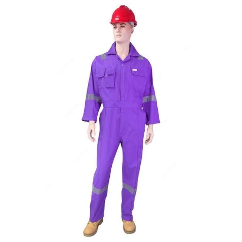 Empiral Comfort C E306050305 100% Cotton Petrol Blue Safety Coverall, Size: 2XL