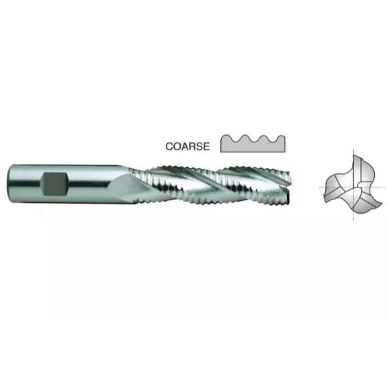 YG-1 HSSCO8 3 Flutes End Mill, E2752080, Overall Length: 88 mm