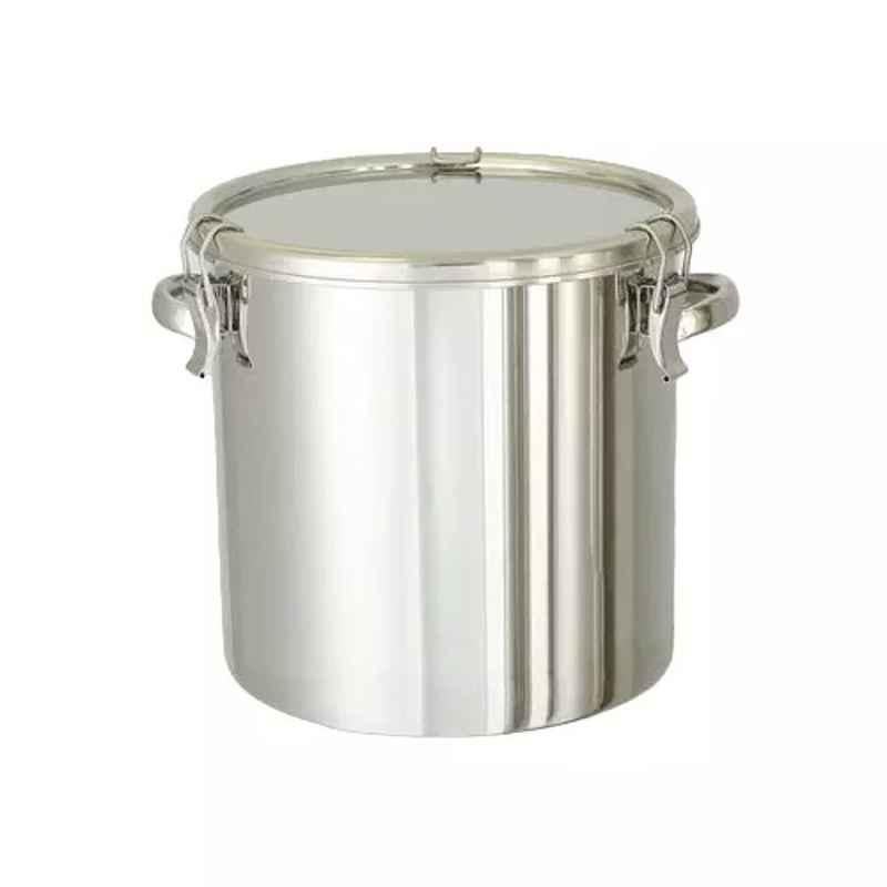 Lab Plus Stainless Stickered Container, LP-6237