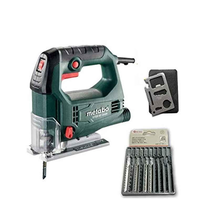 Krost Metabo Jigsaw Machine With 10 Pieces Jigsaws Blade Set