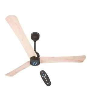 Atomberg Renesa+ 28W Natural Oakwood Ceiling Fan with BLDC Motor & Remote, Sweep: 1200 mm