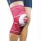 Dyna 3D Large Orange Knitted Knee Brace (Left), 0925-064