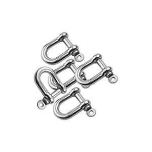 D-Shackle Ss304 10mm Euro-Type-Set Of 5 Packs