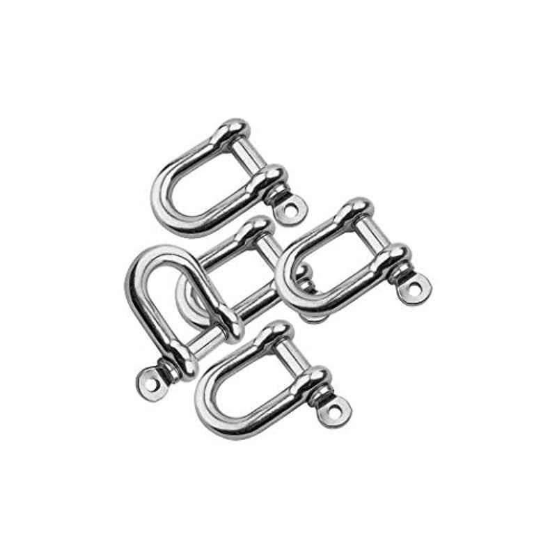 D-Shackle Ss304 10mm Euro-Type-Set Of 5 Packs