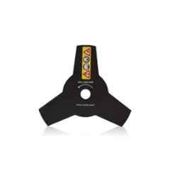 Raider 3 Teeth Carbon Steel Black Blade for Brush Cutter, RD-AC-BR-917