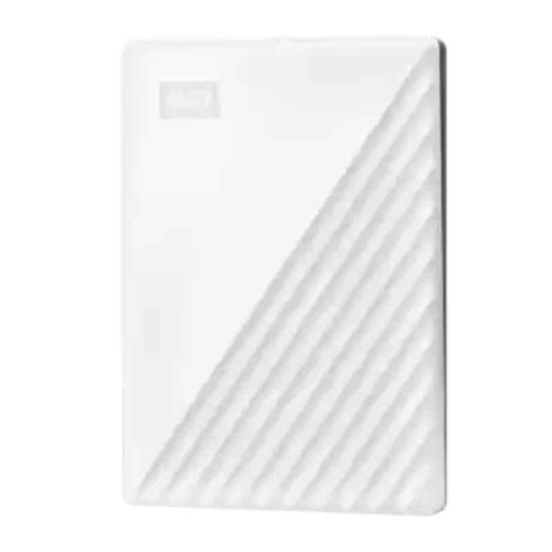 WD My Passport 2TB White Portable External Hard Drive, WDBYVG0020BWT-WESN