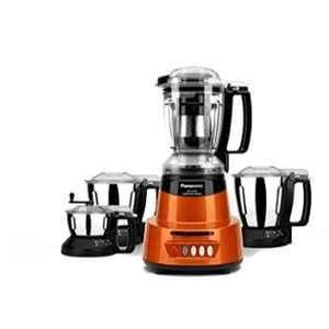 Panasonic 600W Orange Mixer Grinder with 4 Stainless Steel Jars, MX-AV 425