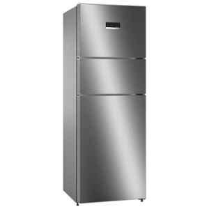 Bosch 364L Silver Frost Free Triple Door Convertible Refrigerator with Temperature Display, CMC36K05NI