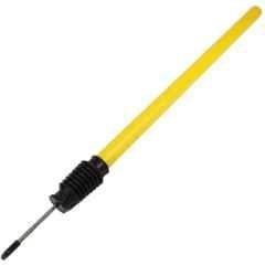 GLS Plastic Yellow Cricket Spring Stump with Steel Spring