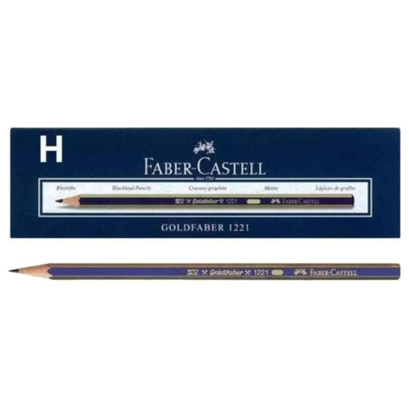 Faber Castell GOLDFABER 1221 H Graphite pencil, 112511