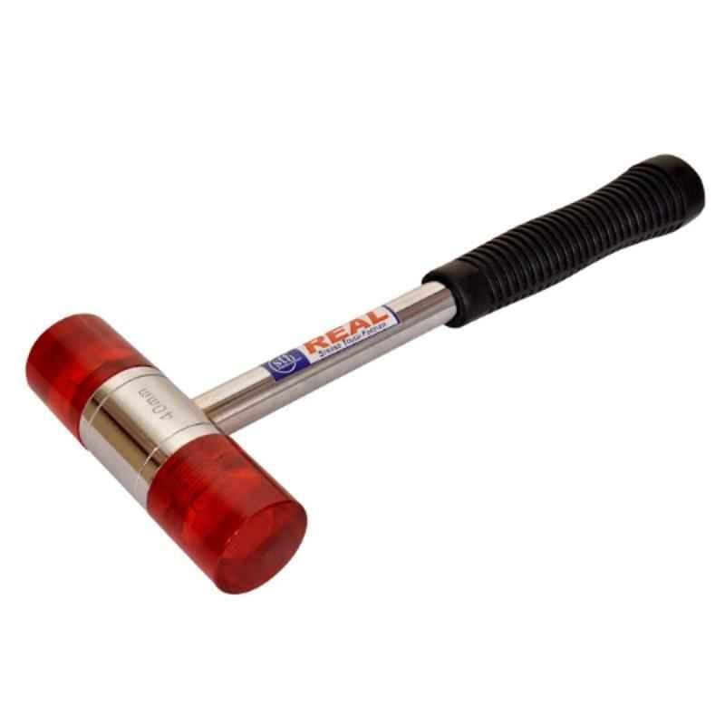 Real Stf 40mm Soft Face Hammer with Steel Handle