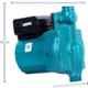 V Guard VCB14-FO30 0.18HP Inline Circulation Pressure Booster Water Pump