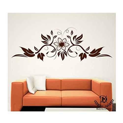 Kayra Decor Periwinkle Flower Wall Design Stencils for Wall Painting and  Home Wall Decoration – Suitable for
