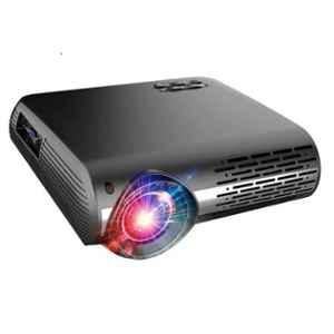 Myra Q2 1080P 5200 Lumen LED Video Projector Support with 4K Video Zoom Function