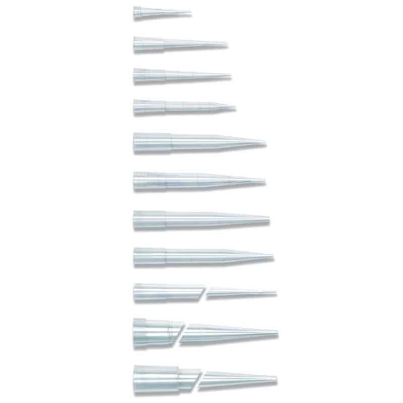 Tarsons 1000 Pcs 250µl Polypropylene Micro Tip Set, 521019