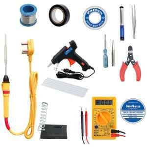 Walkers WKCB92M1 14 Pcs 25W Soldering & Desoldering Equipment Tool Kit, WKCB092