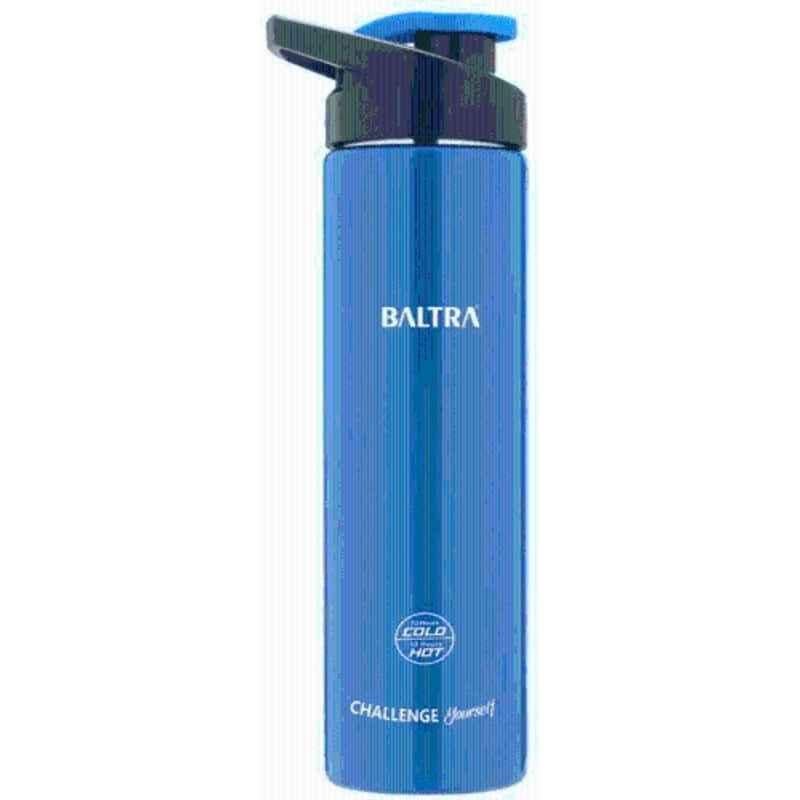Baltra Racy 650ml Stainless Steel Blue Water Bottle for Sports & Gym, BSL-279