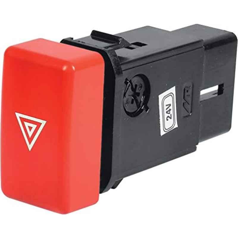 Buy Uno Minda 24V Red Cap Hazard Switch without Wire for