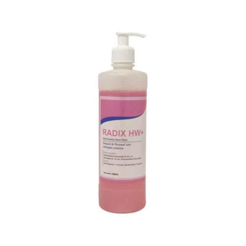 Radix HW Plus 500ml Antimicrobial Hand Wash (Pack of 6)
