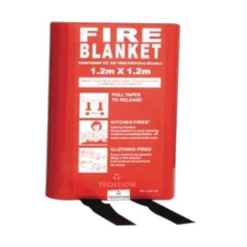 Techtion Fire Blanket-UC 1.2x1.8m 100% E-Glass White Uncoated Fire blanket