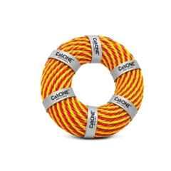 CabONE 14/76 Red & Yellow 2 Core PVC Insulated Twisted Flexible Aluminium Cable, Length: 90 m