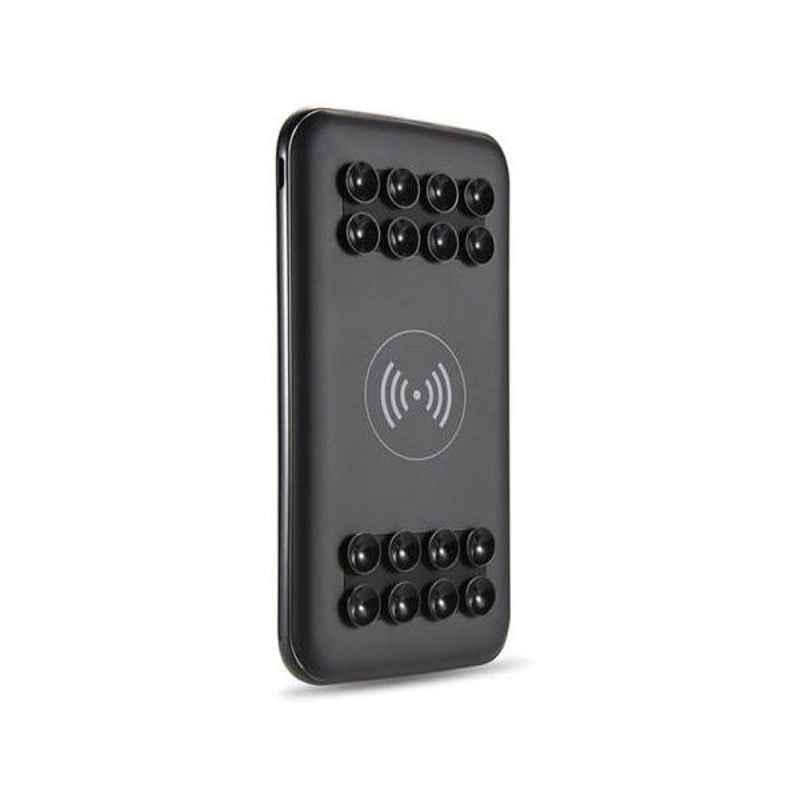 Max & Max 10000mAh 10W Black Fast Wireless Charging Power Bank, MXMQC10000