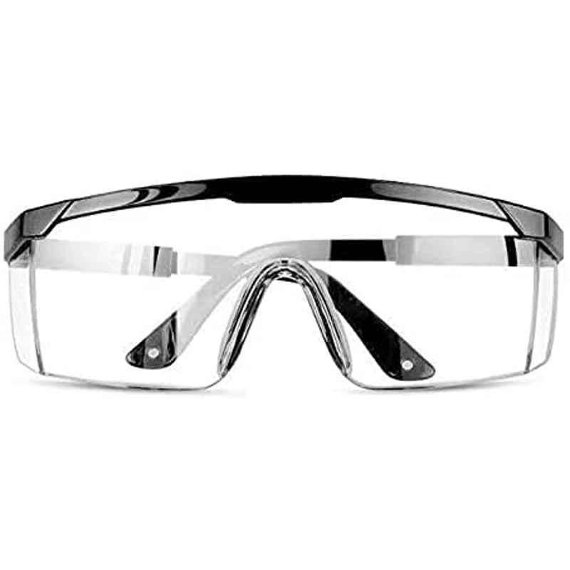 Abbasali Adjustable Clear Lens Transparent Safety Goggle
