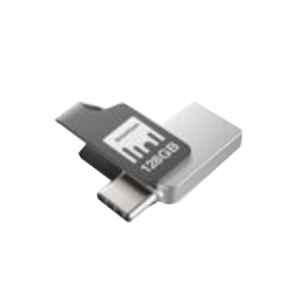 Strontium Nitro Plus 128GB USB 3.1 OTG Type C Black & Silver Flash Drive