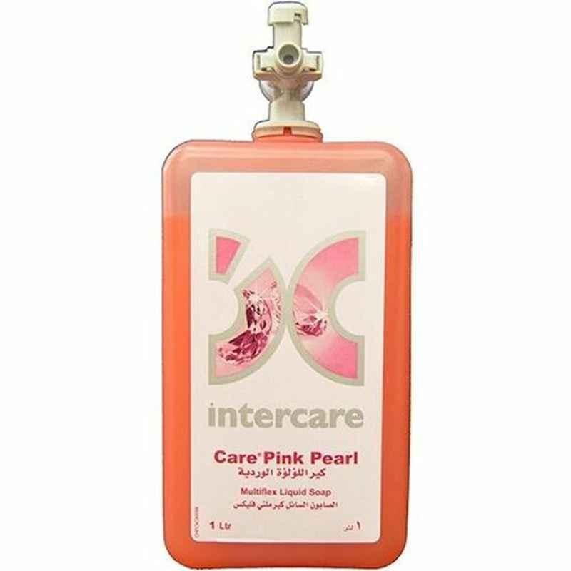 Intercare Hand Wash, Care Pearl Pink, 1 L