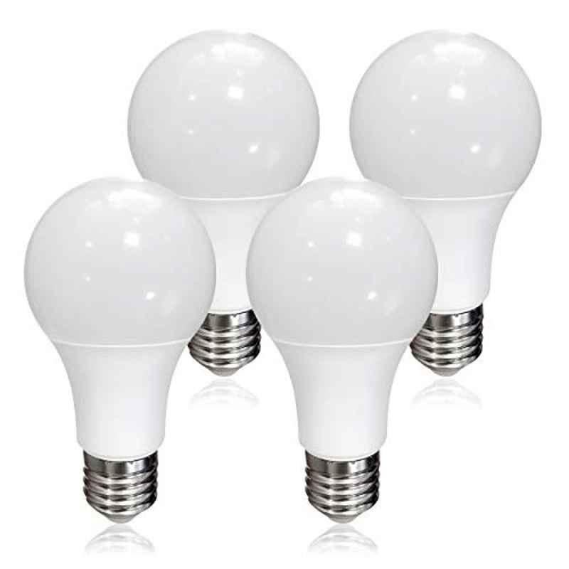MODI 9W White E25 LED Vintage Light Bulb (Pack of 4)