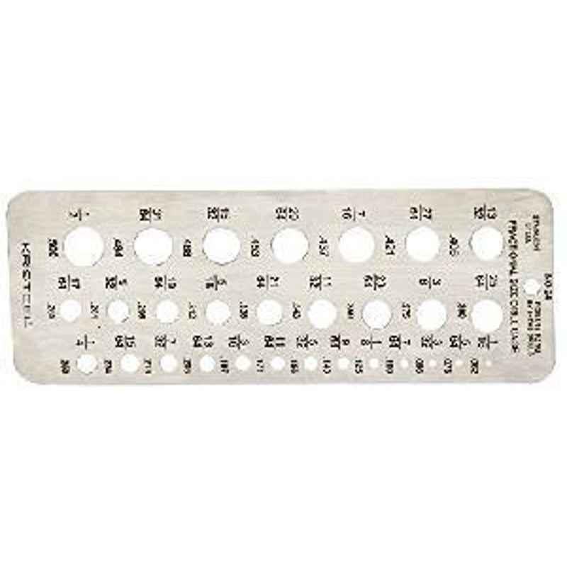 Kristeel Shinwa Drill Stand 32 Holes Metric - 1mm to 13mm DS-1513C