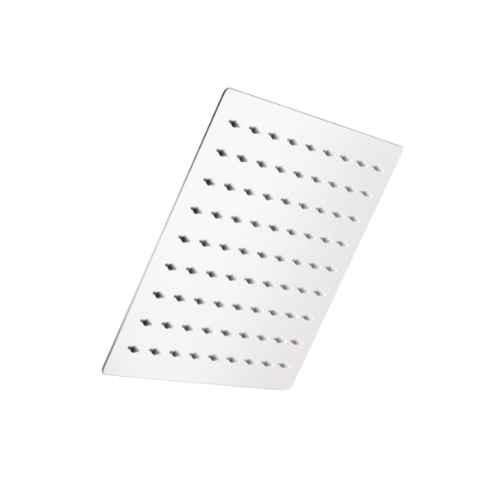 Buy Evic Ultra 8x8 inch Brass Chrome Finish Silver Wall Mounted