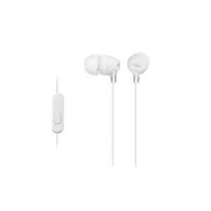 Sony MDR-EX15AP White In Ear Wired Headphone with Mic